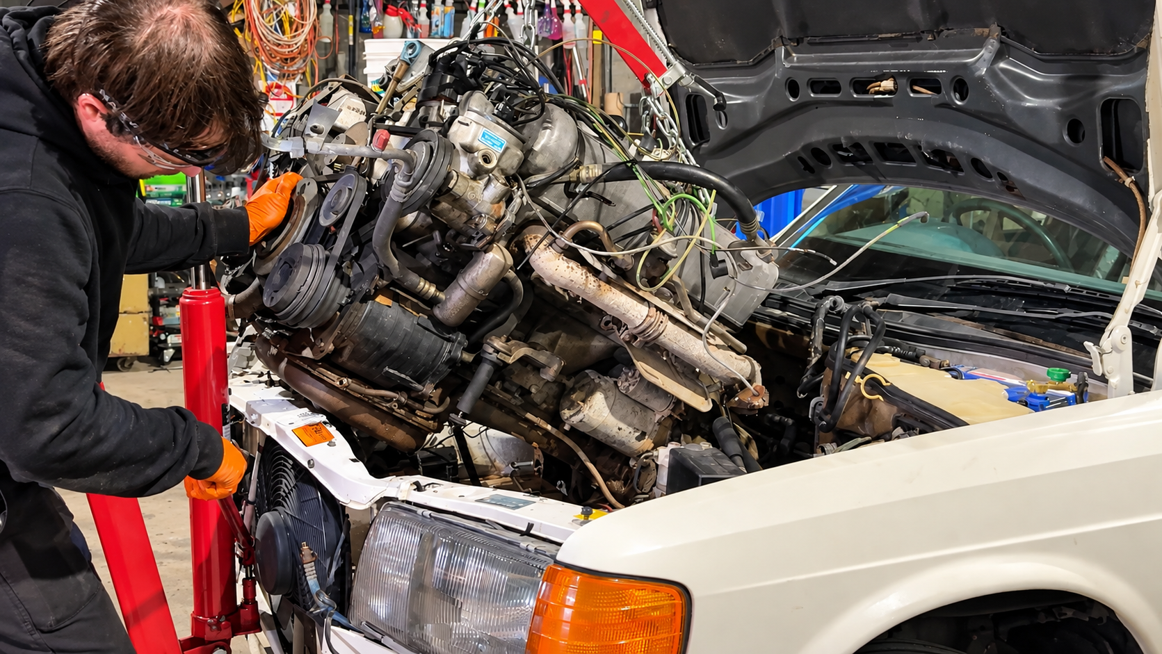 My 40-year-old Mercedes is coming apart at the seams