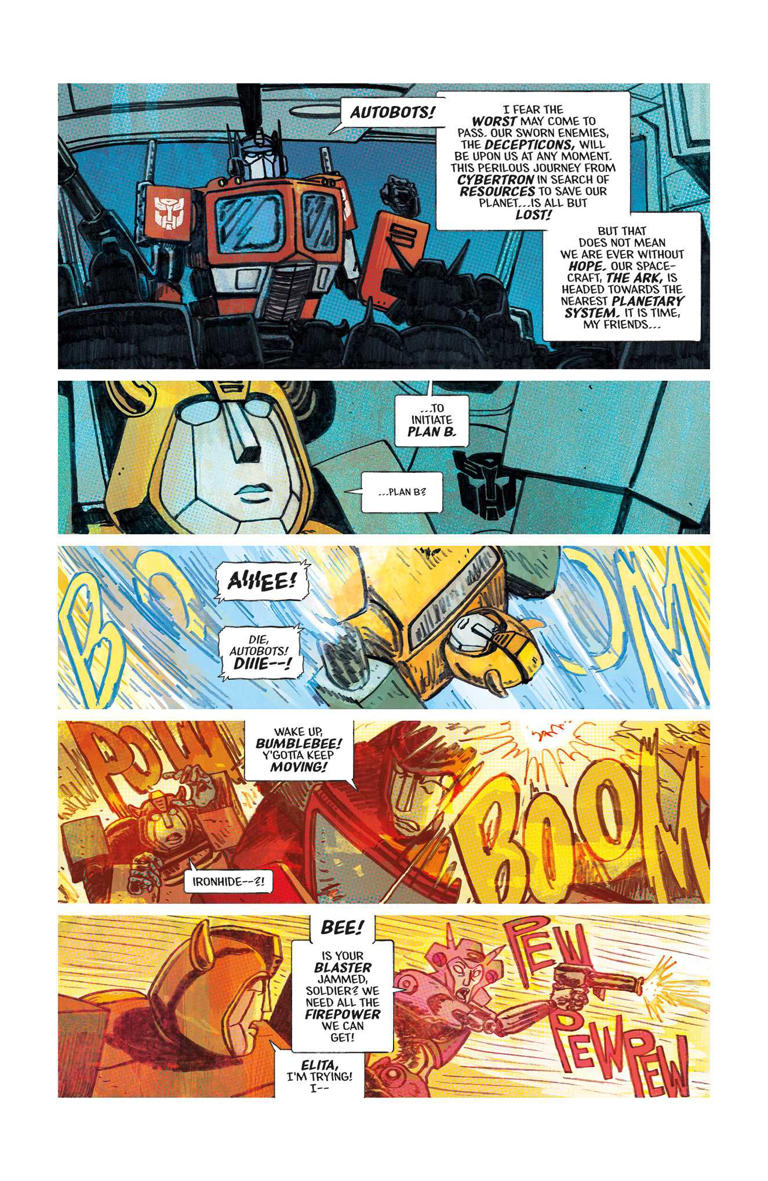 Bumblebee officially returns to the Transformers in new series