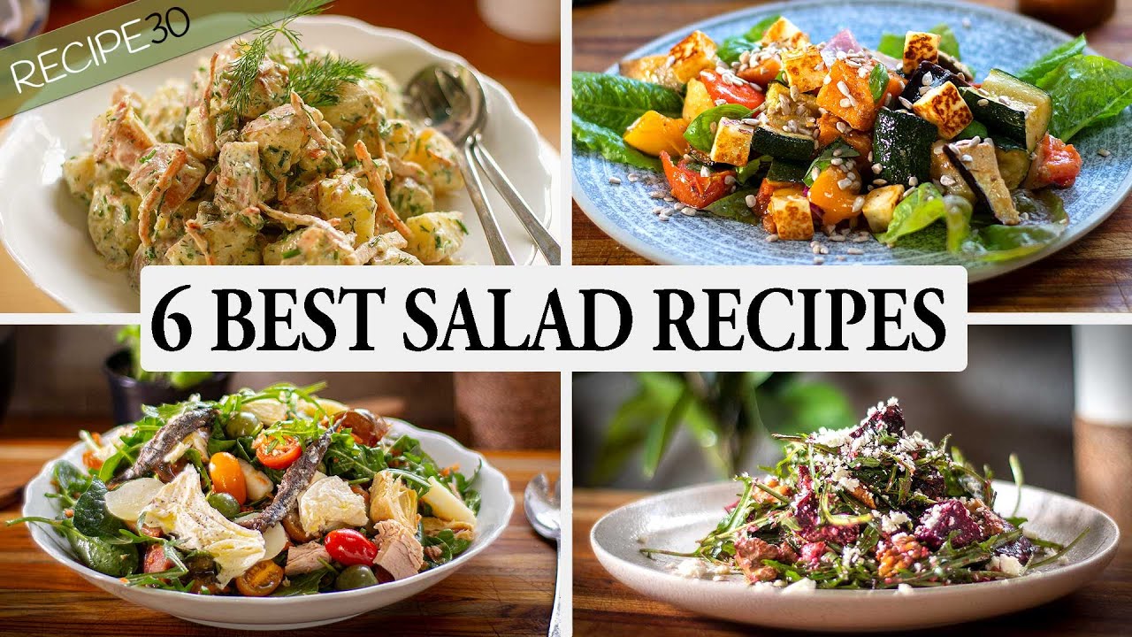 6 refreshing summer salad recipes to beat the heat!