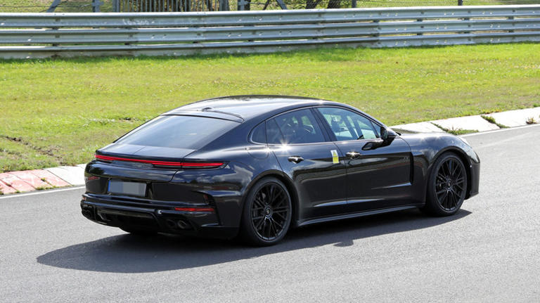 If this Porsche Panamera prototype is anything to go by, they're ...