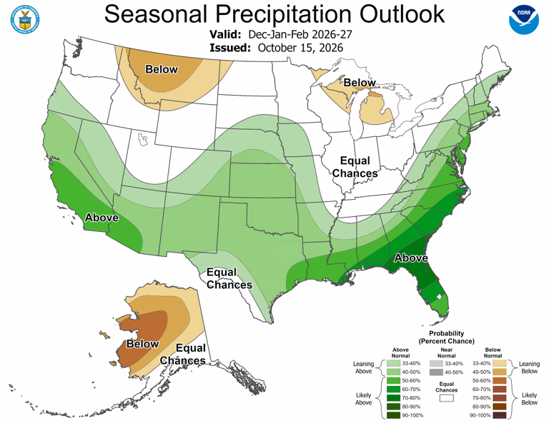 New NOAA winter forecast is out. What to expect in Mississippi
