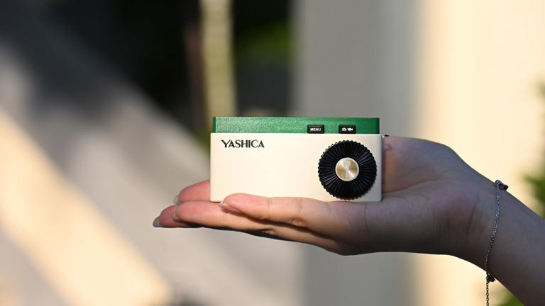 Yashica’s upcoming pocket camera has a retro filter dial, an adjustable ...