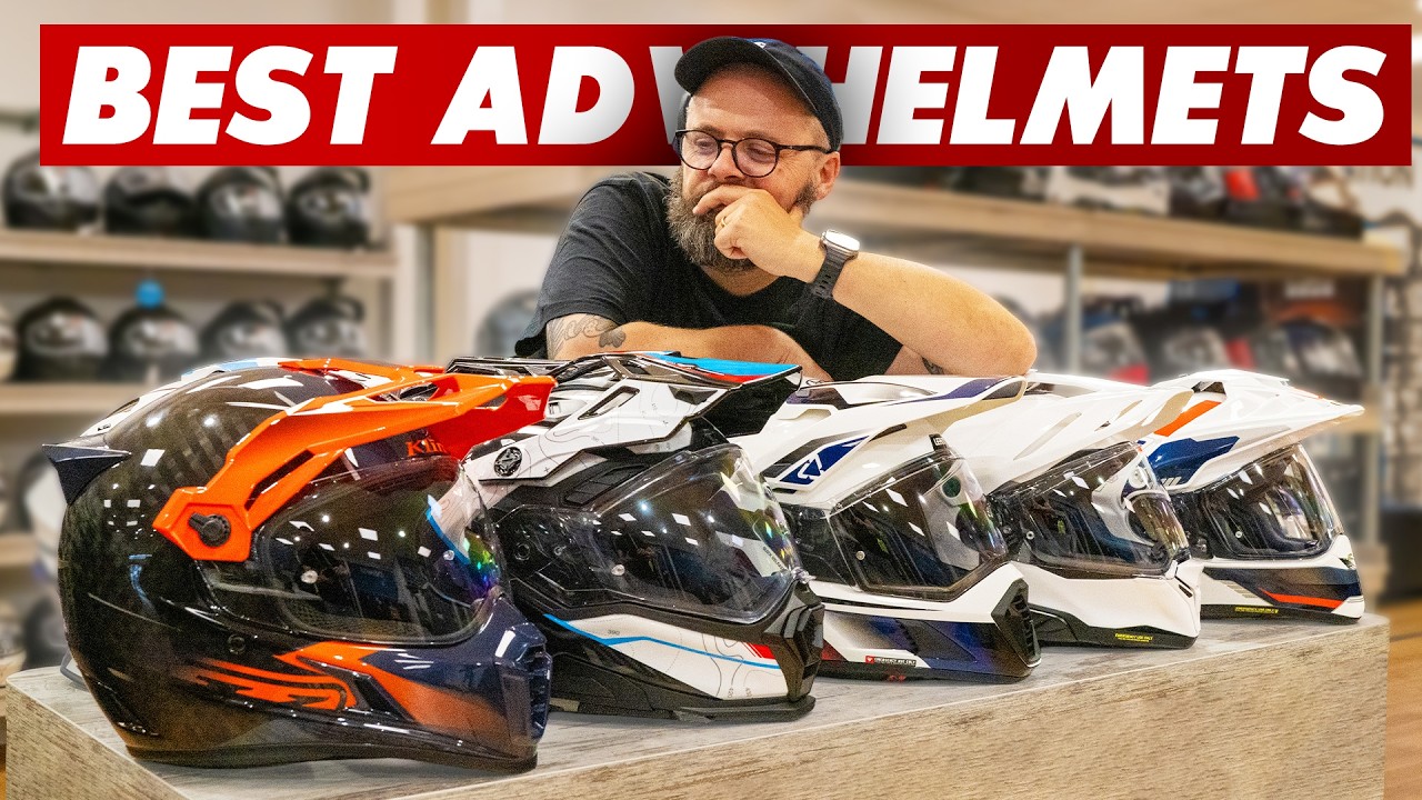 We tested 9 adventure motorcycle helmets for 2026