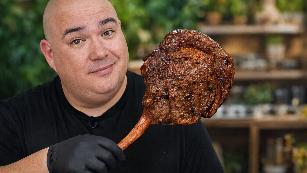 He discovered a way to cook sous vide steaks in minutes instead of hours