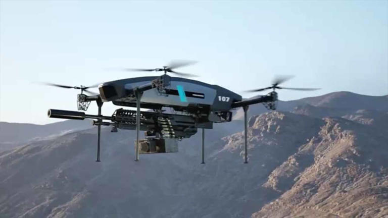 Israel tests drone with M250 machine gun and up to 3 hours of flight ...