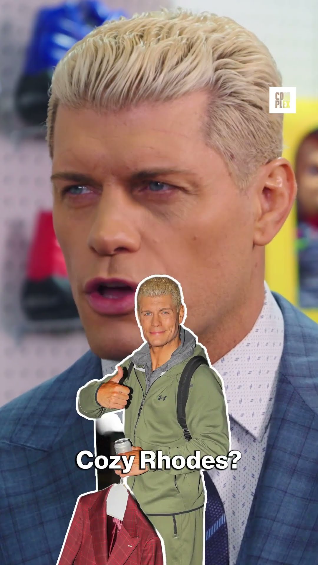 Cody Rhodes on his 'Cozy Rhodes' alter ego and sneaker collection