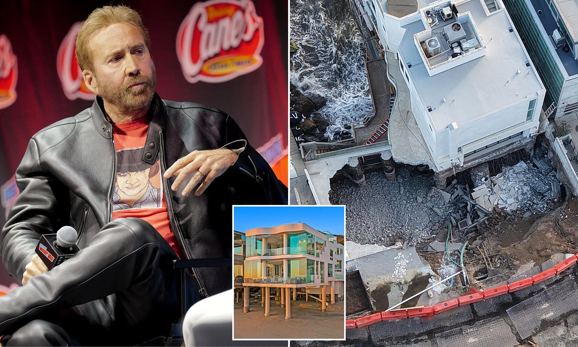 Nicolas Cage sinkhole drama escalates as actor takes emergency measures ...