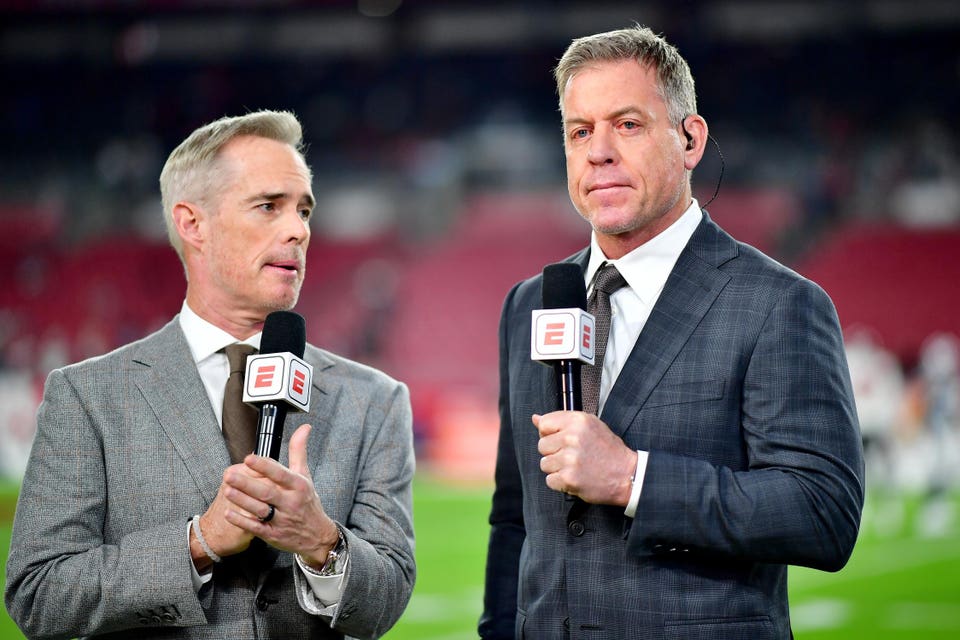 Troy Aikman hints at ESPN exit after pre-game argument with Joe Buck