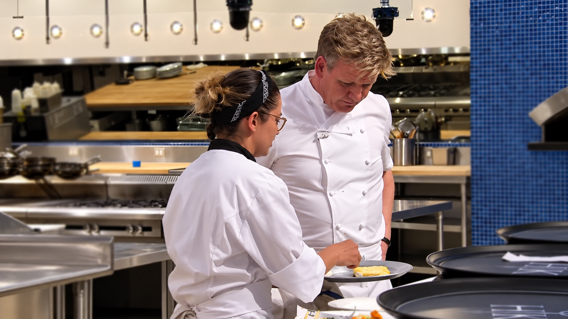 Chef outsmarts chef Ramsay’s quality control sabotages