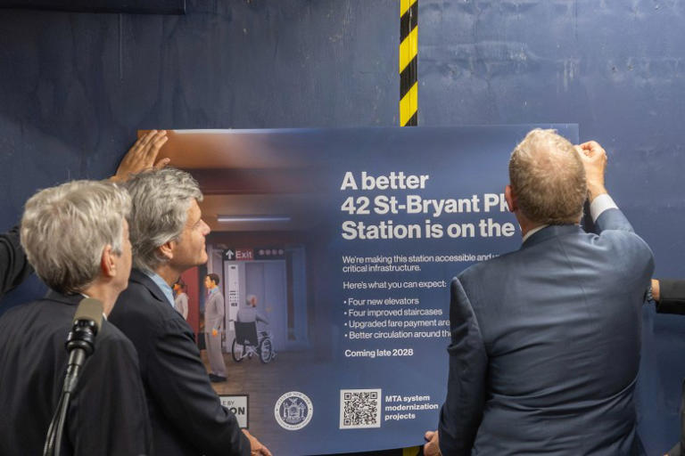 This subway elevator was brought to you by congestion pricing, MTA says