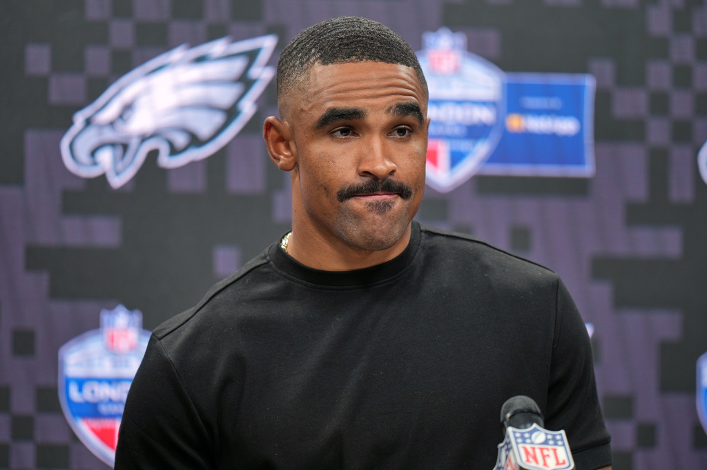 Eagles rule out quarterback Jalen Hurts for Sunday's game against ...