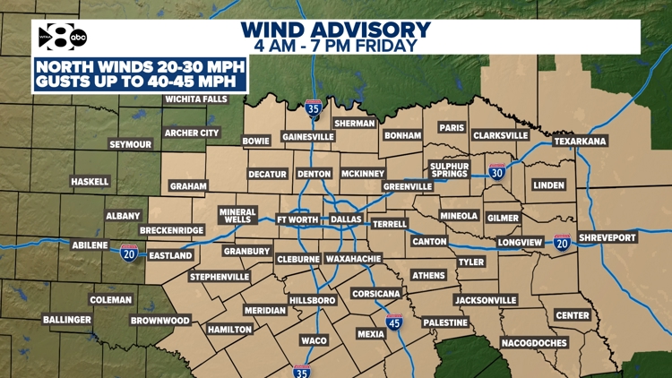 DFW weather: A cold front brings in big changes as we approach the weekend!
