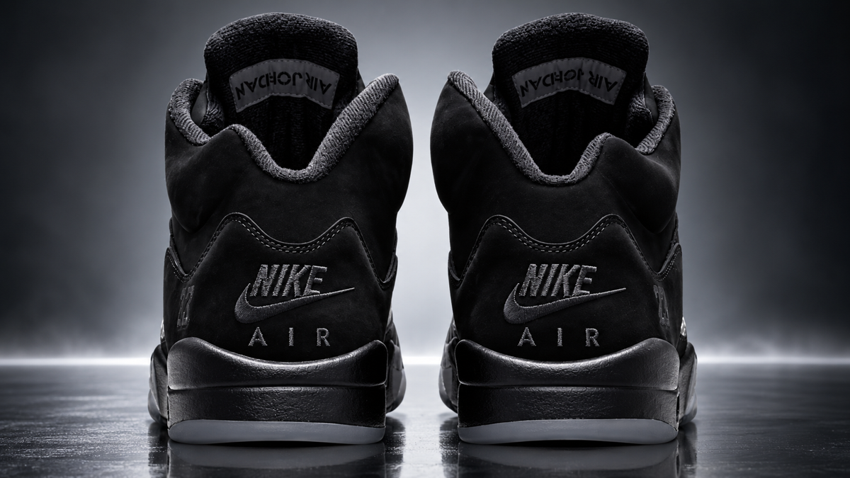 Canceled in 2024, the Air Jordan 5 'Black Cat' is now slated for a 2027 ...