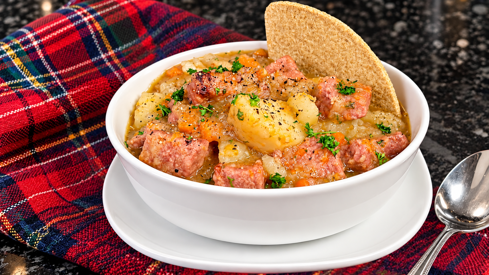The easy way to cook traditional Scottish square sausage stovies