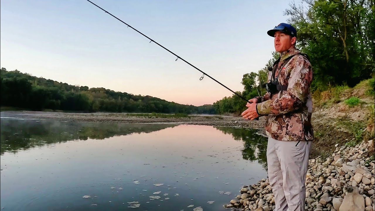 Catching and cooking a delicious river fish
