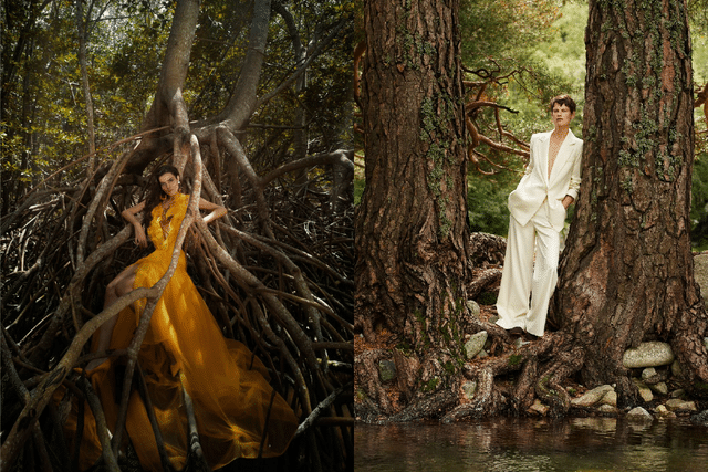 Fashion in the wild: Nature-inspired luxury editorial style