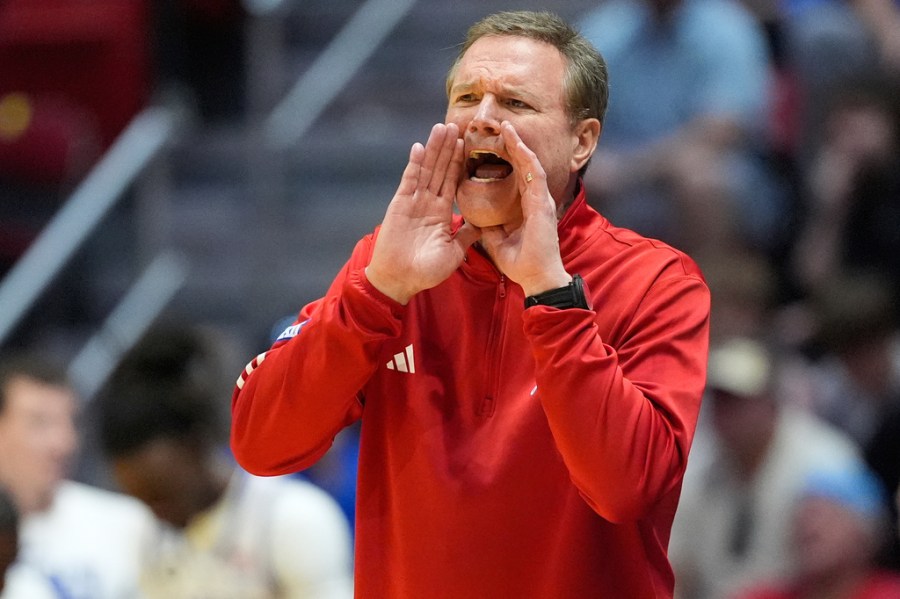 Bill Self gives outlook on 2026-27 Kansas season during media day