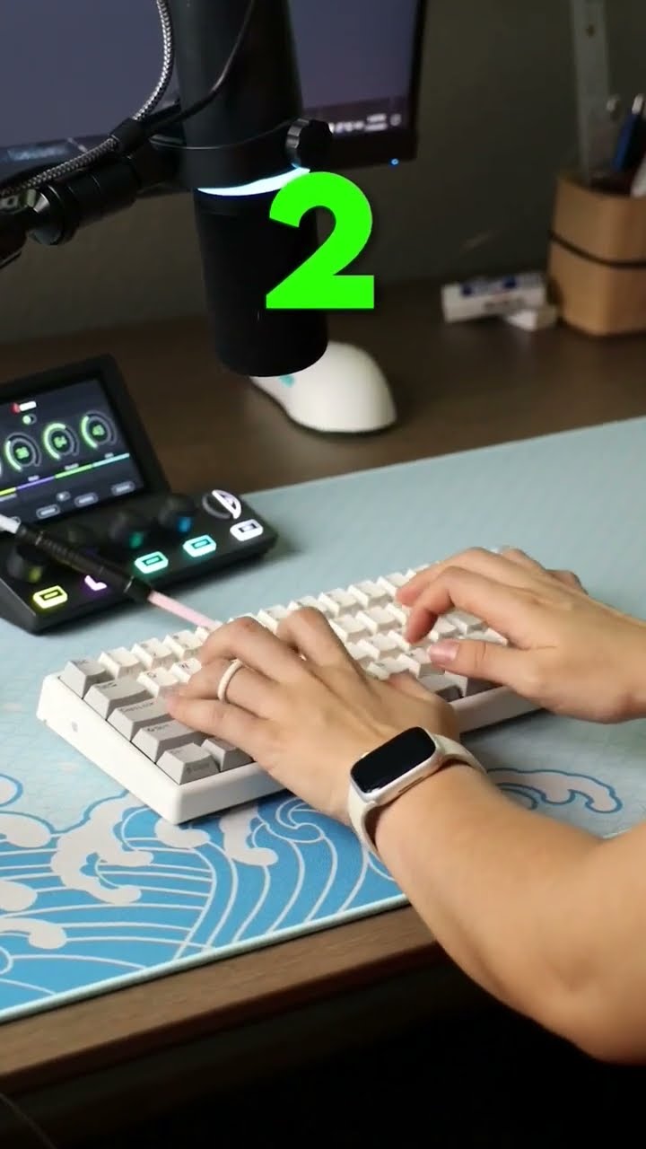 Which keyboard sounds the best with this mic?
