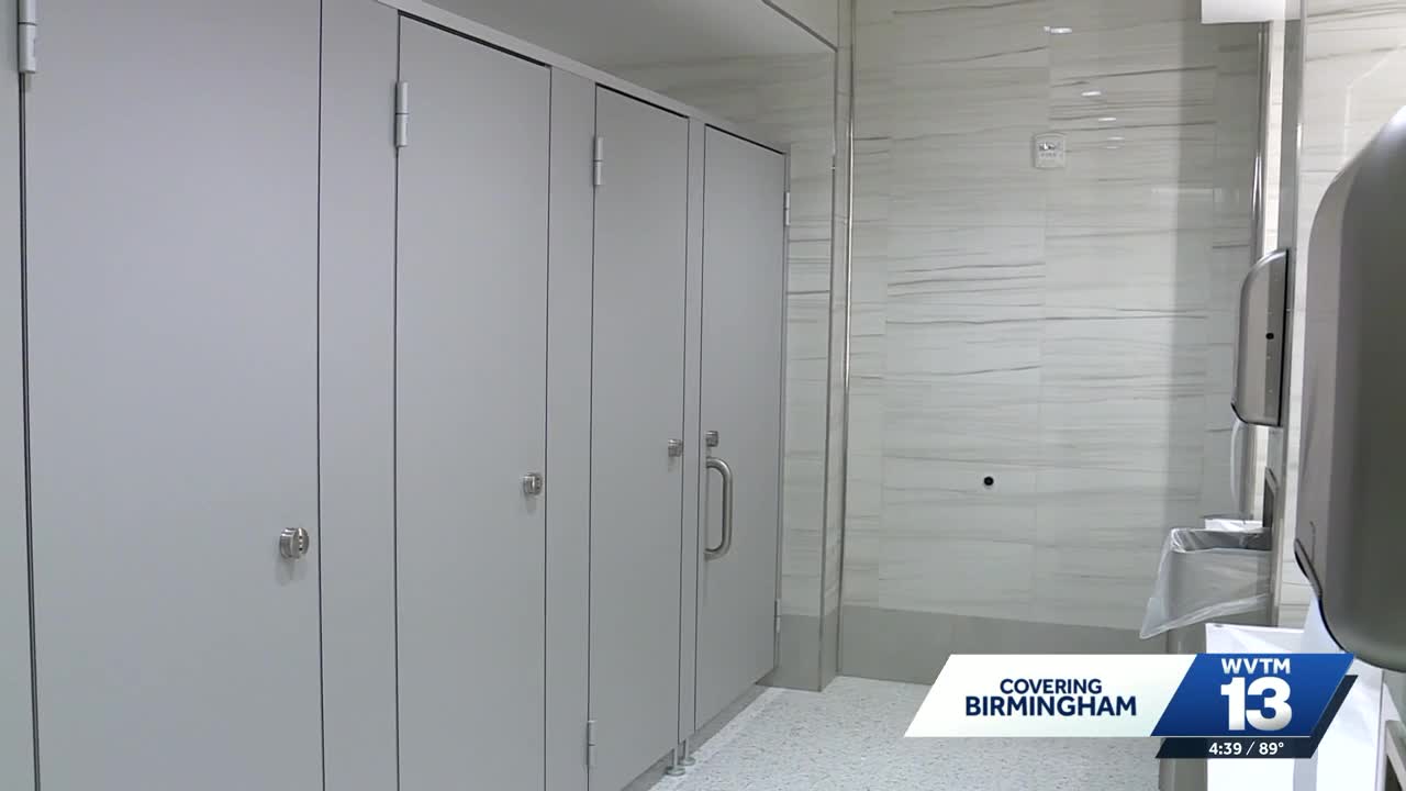 Birmingham airport opens renovated restrooms near C-1 gate
