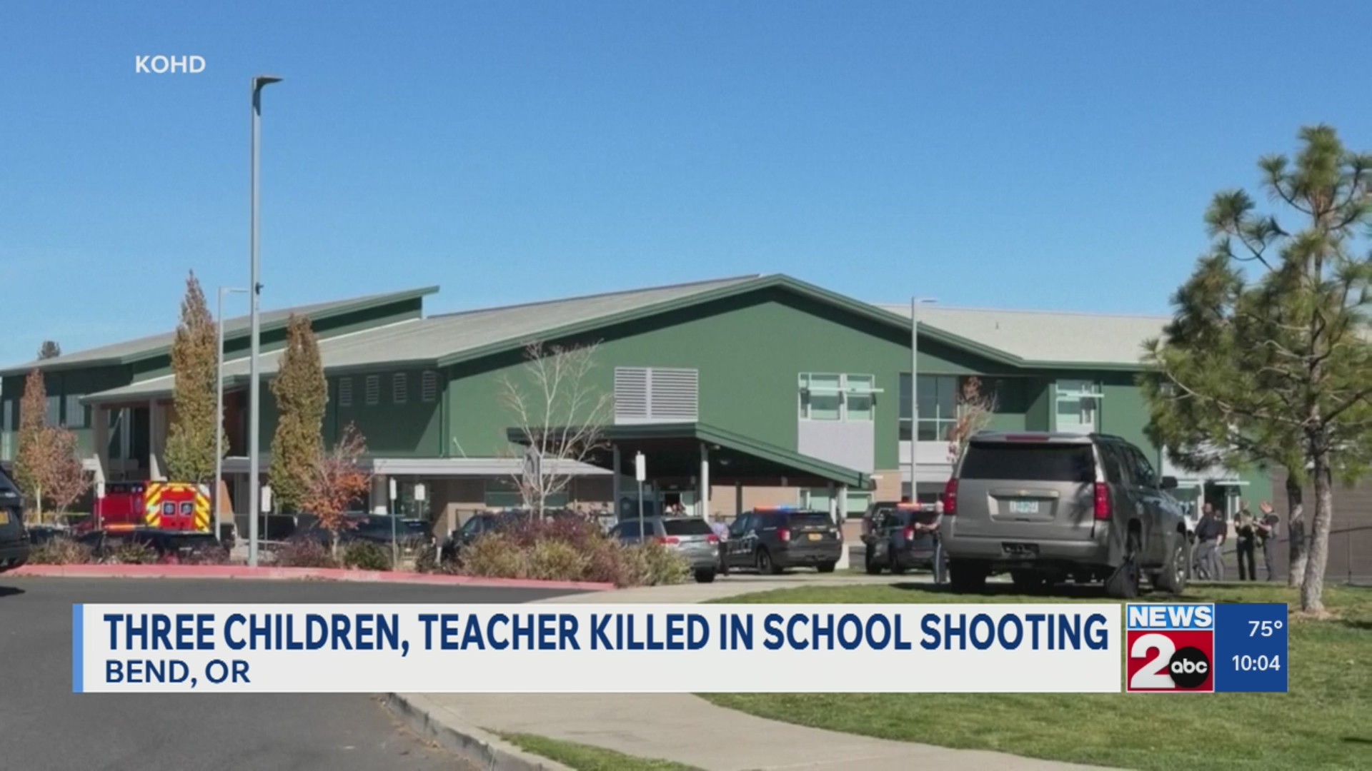 Teen shooter kills 3 children, 1 teacher at Oregon elementary school ...