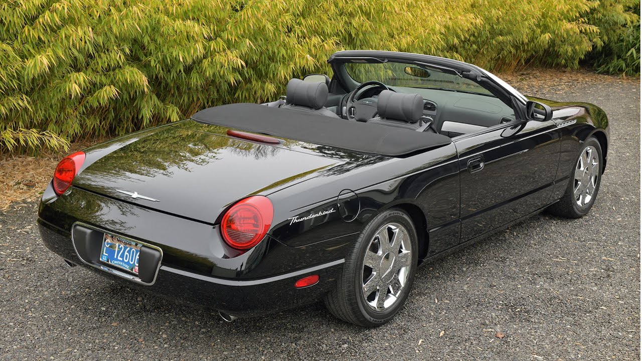 2002 Ford Thunderbird with just 3,750 original miles