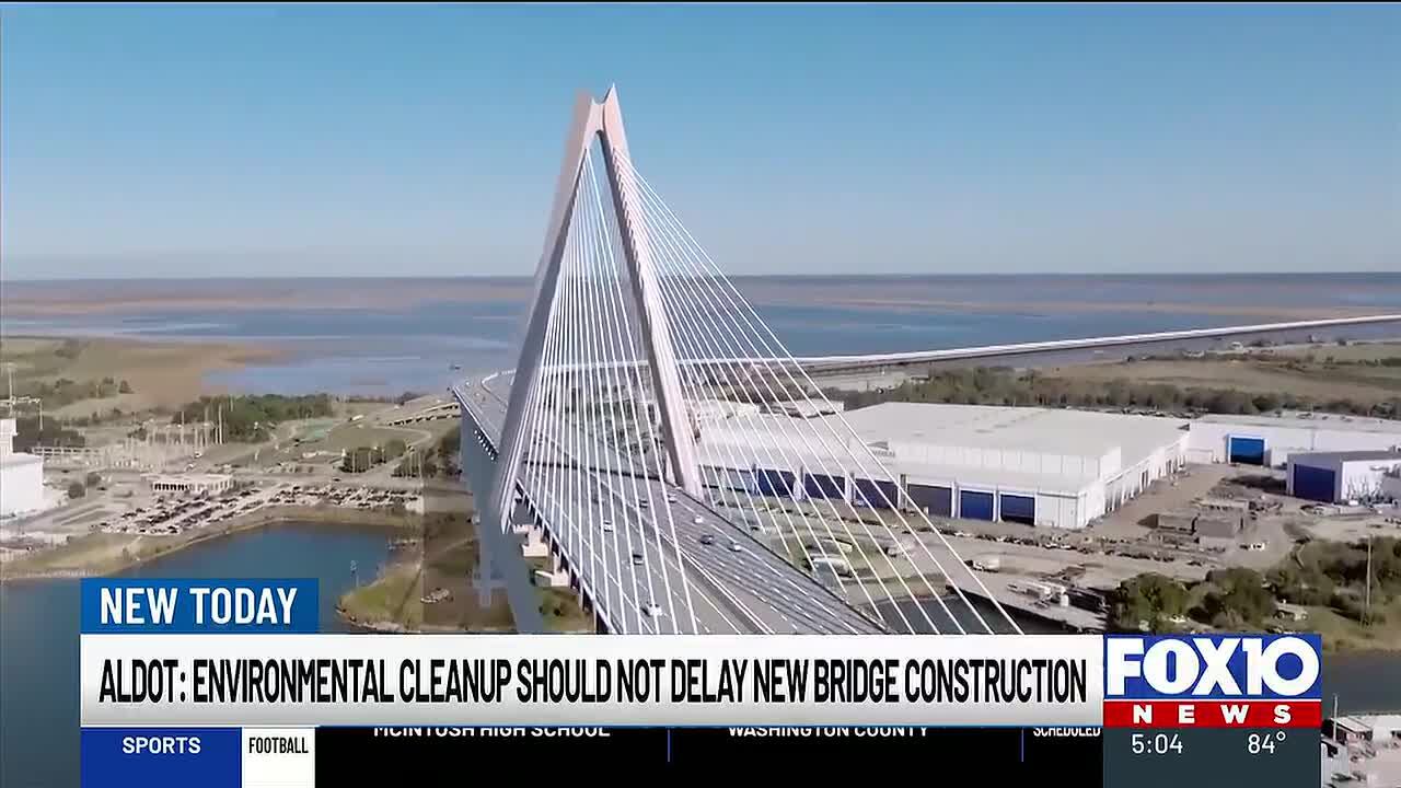 ALDOT submits cleanup plan for property near new Mobile River Bridge