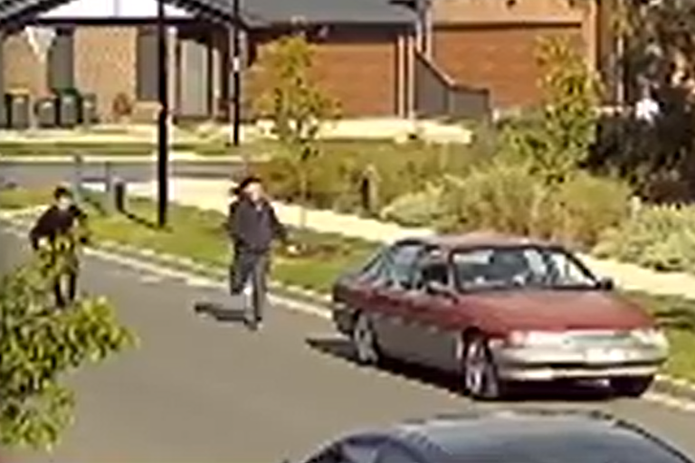 Three men caught on CCTV fleeing scene after man shot dead in targeted ...