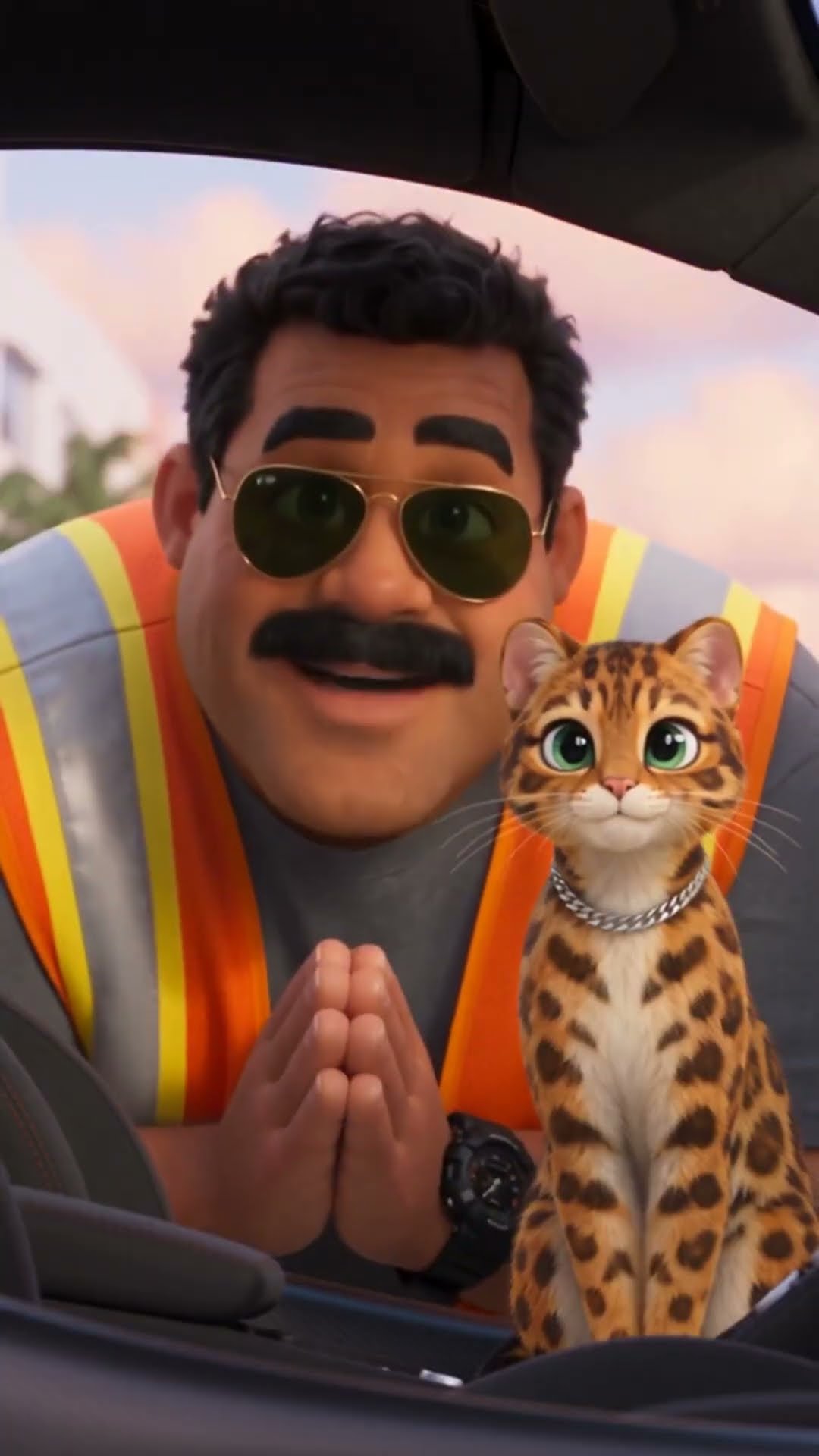 The unexpected tiger driver!