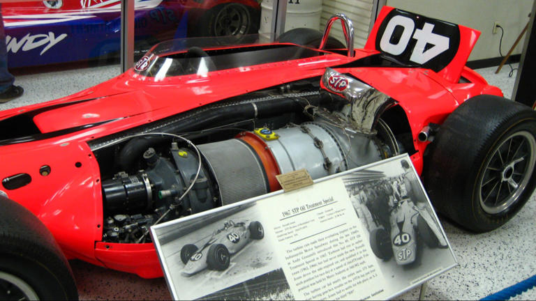 The race car that used a helicopter engine to nearly win Indianapolis