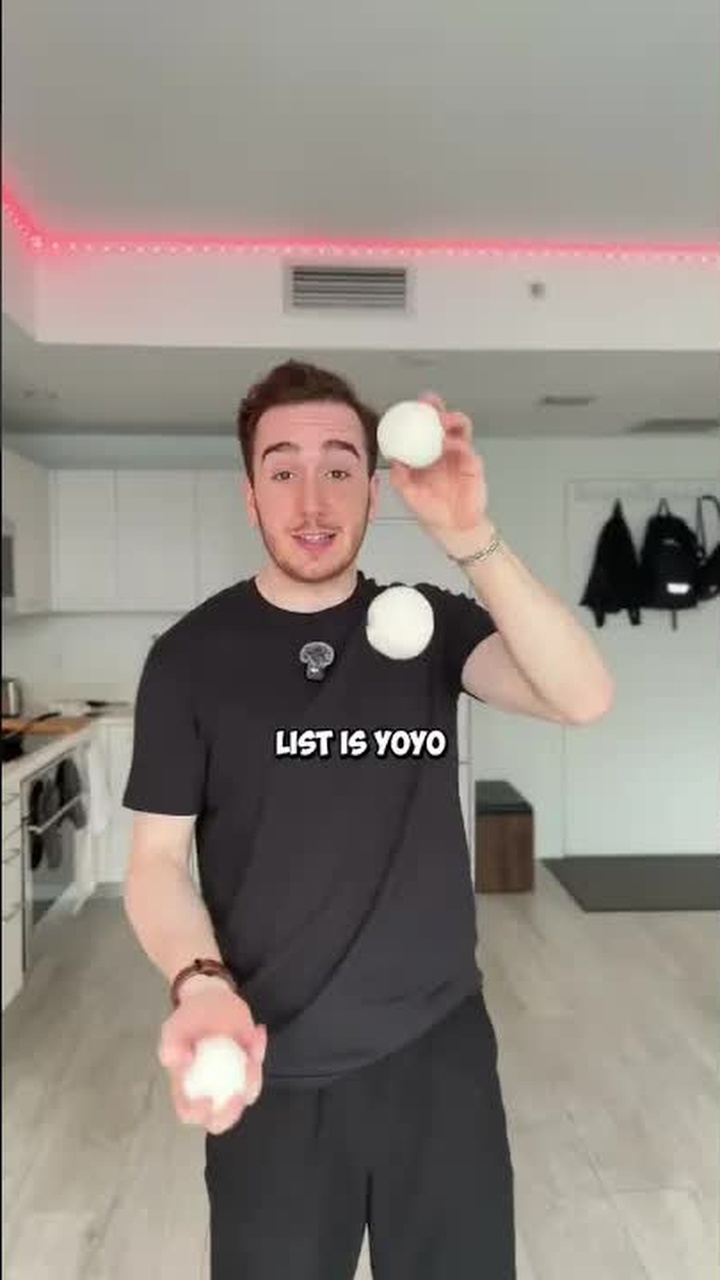 My girlfriend edited this! (Top 5 juggling tricks)