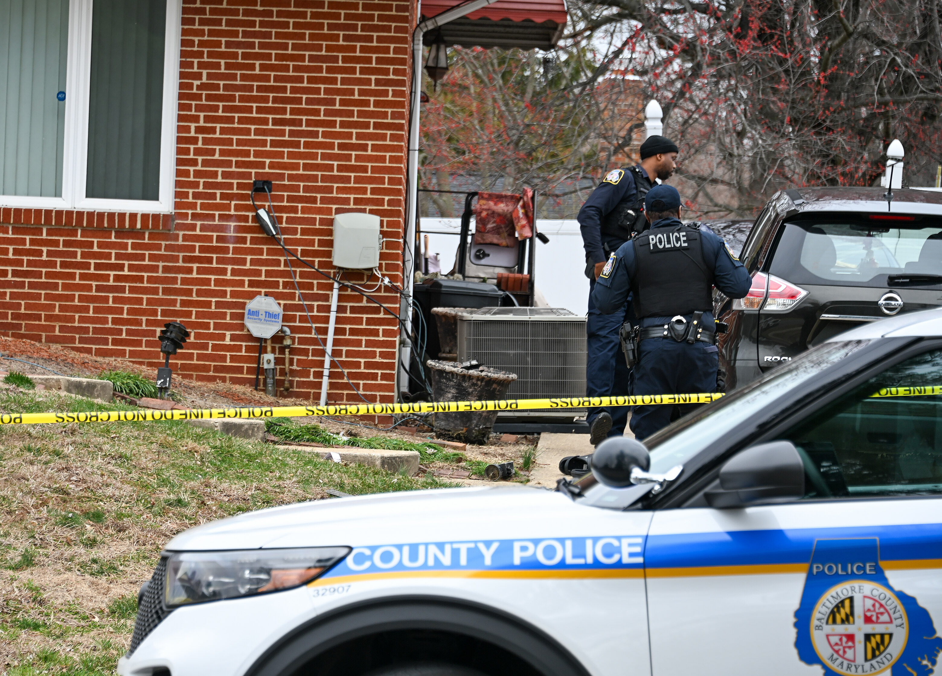 1 injured in western Baltimore County shooting