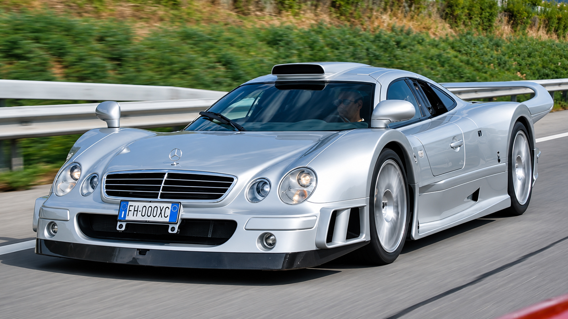 Picking up a rare Mercedes CLK GTR in Italy