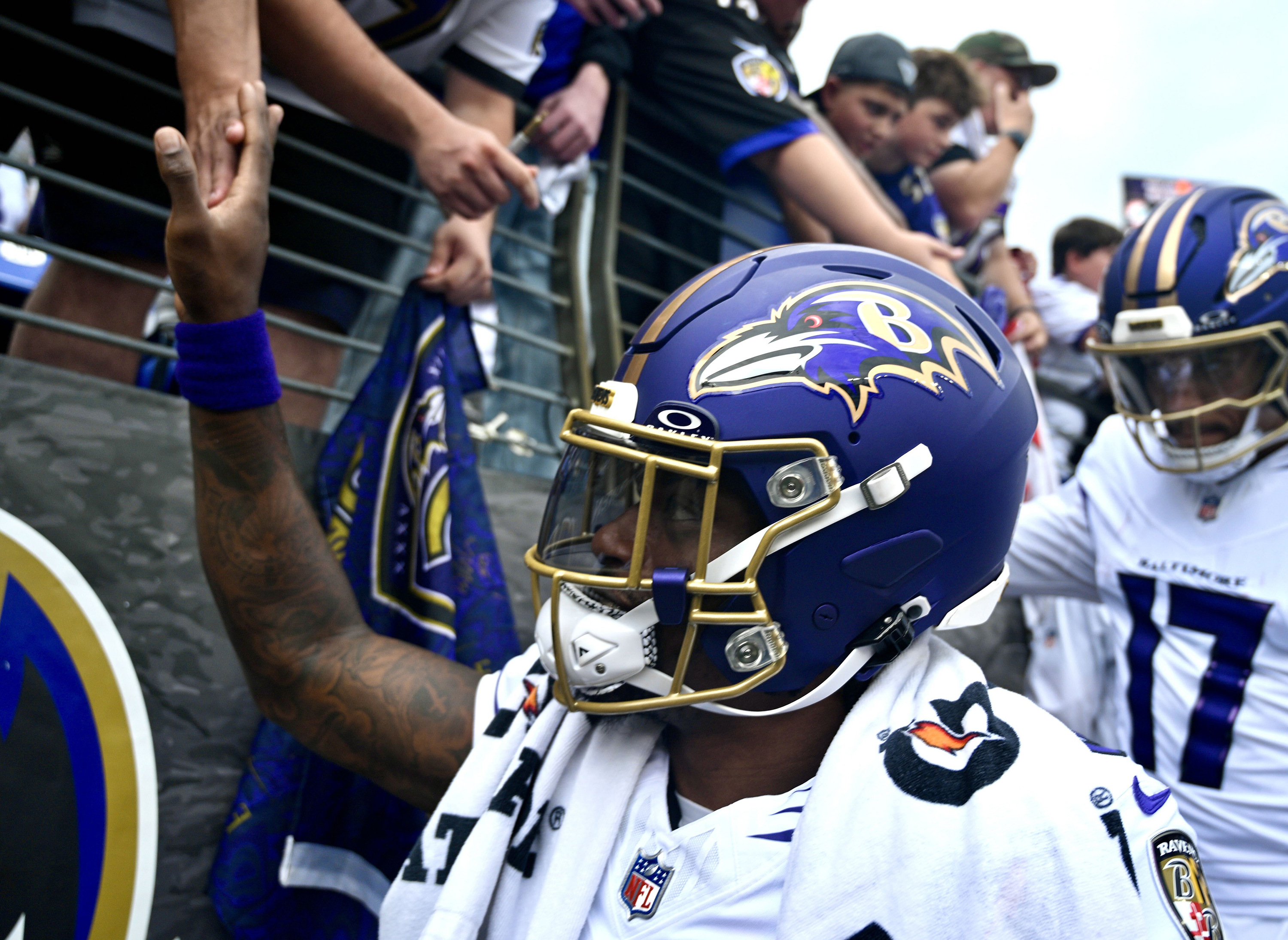 Ravens QB Lamar Jackson absent from practice again, putting status in doubt