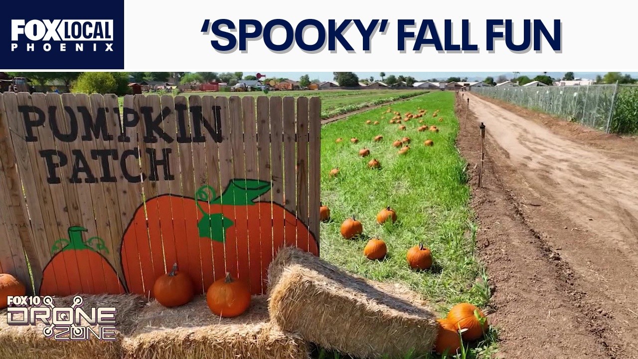 Fall fun at West Valley farm | Drone Zone
