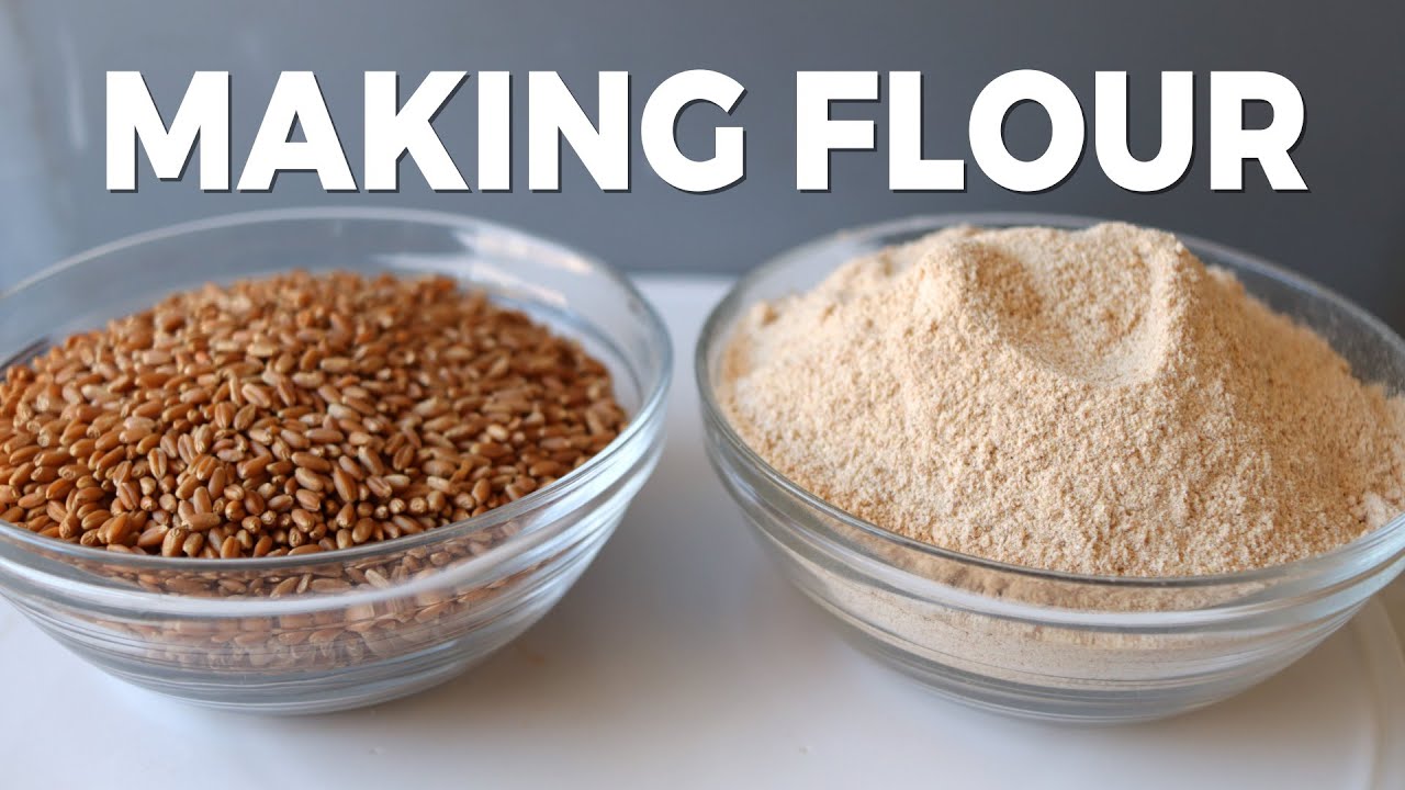 How to make your own flour in a blender | Cooking basics