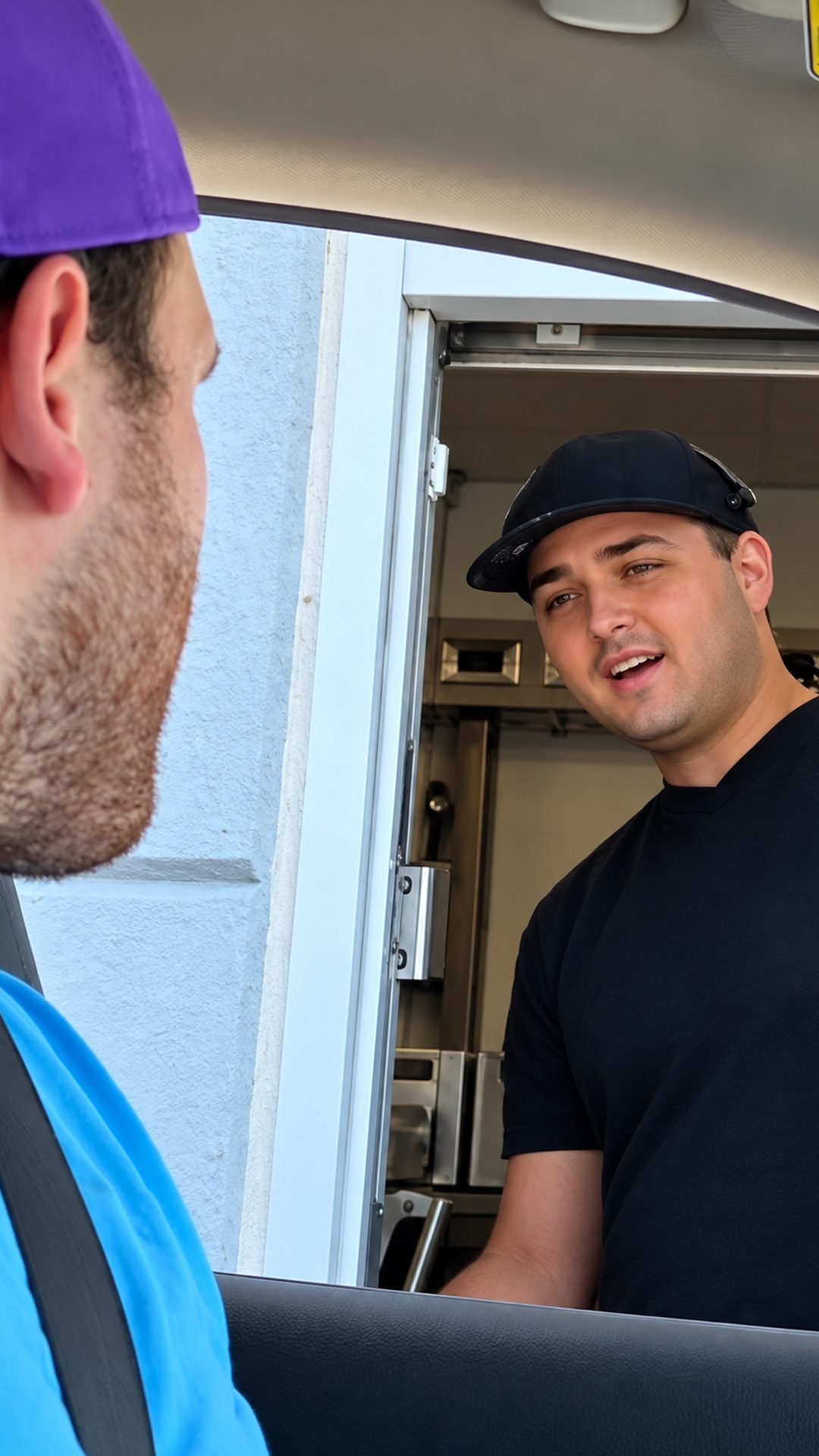 I confused the drive-thru worker