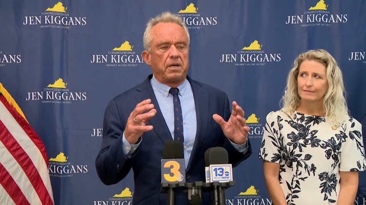 We're not going to talk about that: Kiggans and RFK Jr. hold roundtable ...