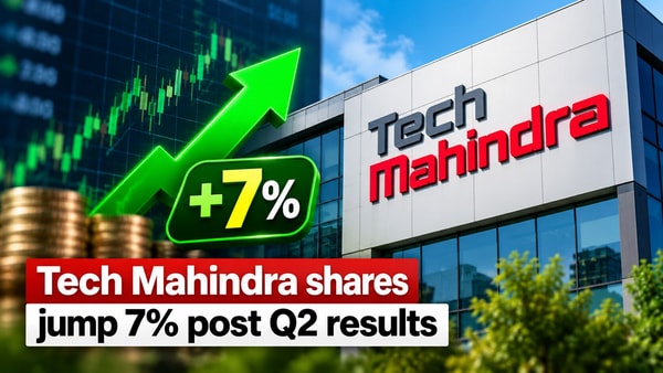 Tech Mahindra up 7% after Q2 results, dividend, bonus shares announced ...