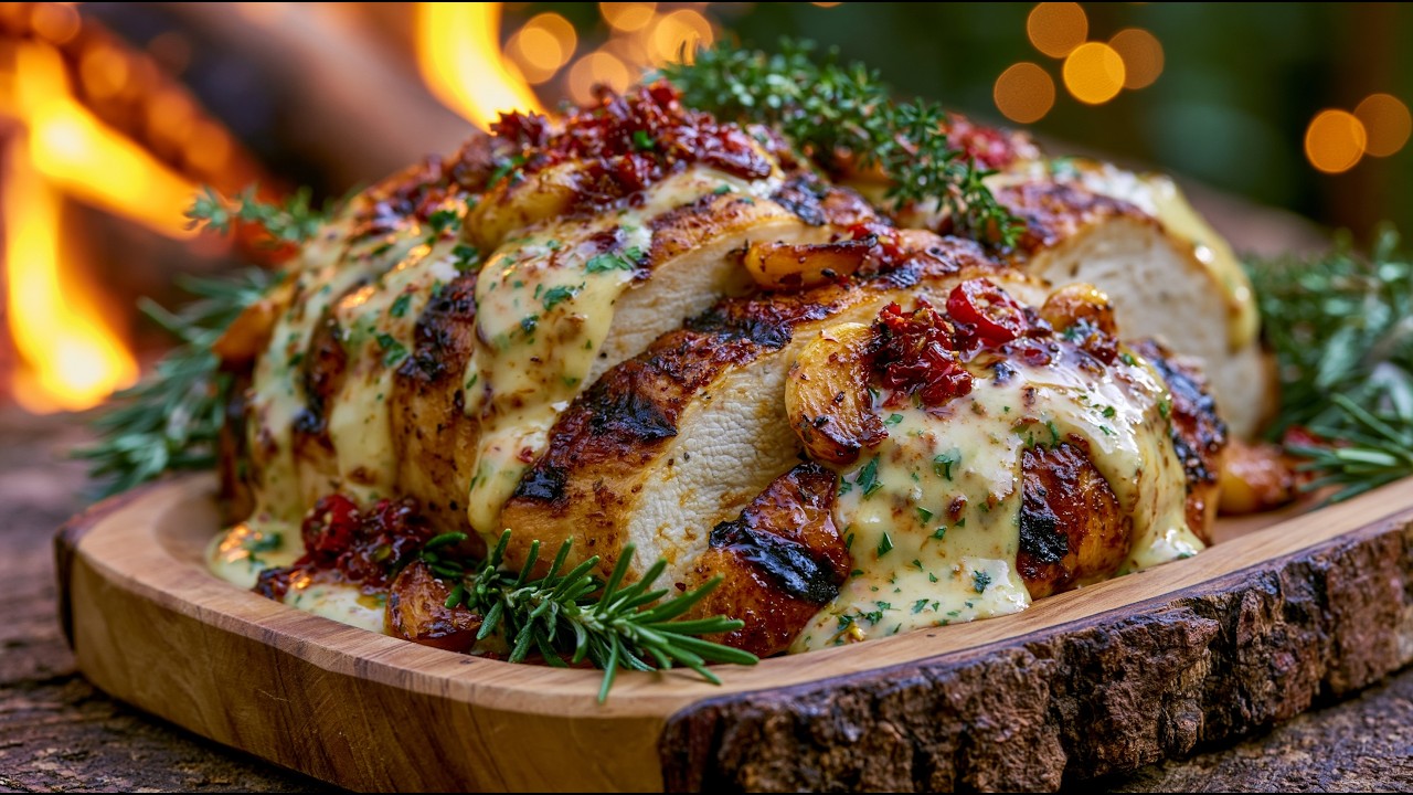 Juiciest turkey breast you'll make 🦃