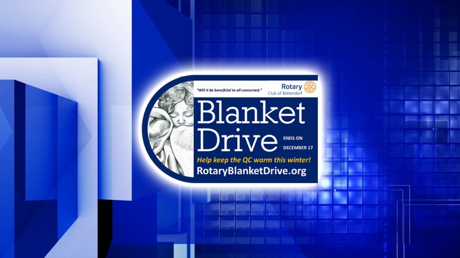 Rotary Club of Bettendorf hosts 6th annual blanket drive