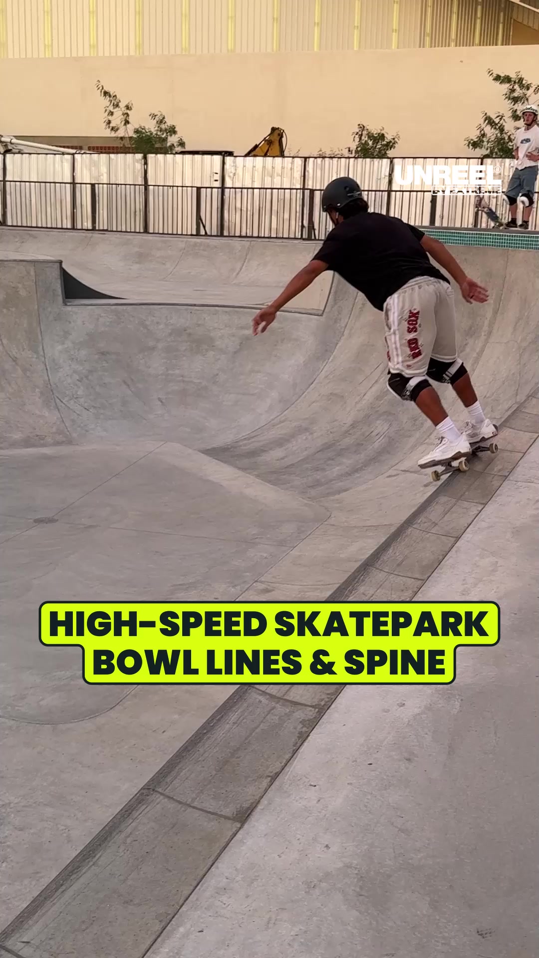 Epic skatepark bowl riding: fast flow, spine transfers & wild collisions!