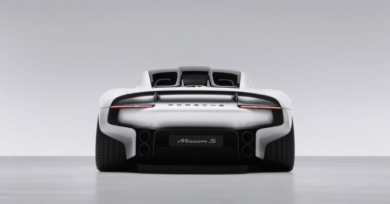 Porsche reveals Mission S concept car that previews new design identity