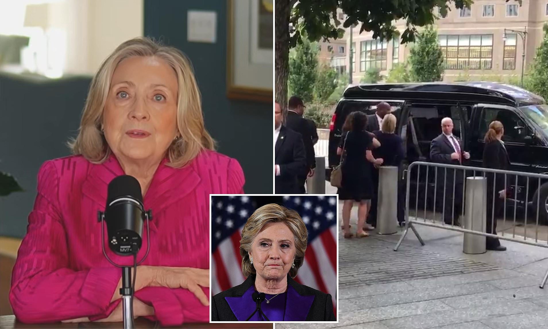 Hillary Clinton admits it was a mistake to keep campaigning before infamous 2016 fainting scare