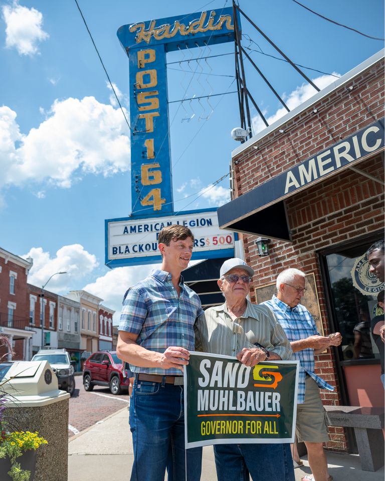 Skateboarding led Rob Sand to politics. Now he’s hosting town halls to ...