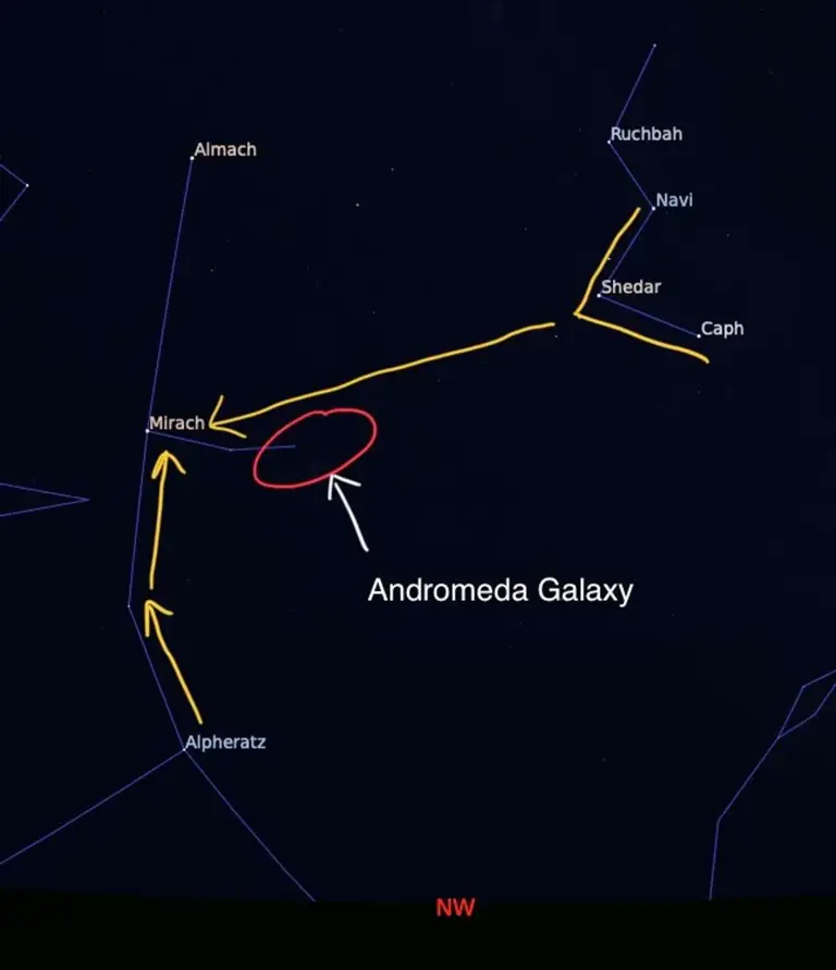 Look up this week: A galaxy 2.5 million light-years away is visible ...