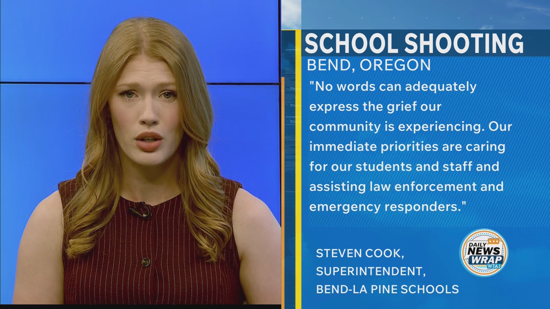 Daily news wrap: Oregon shooting