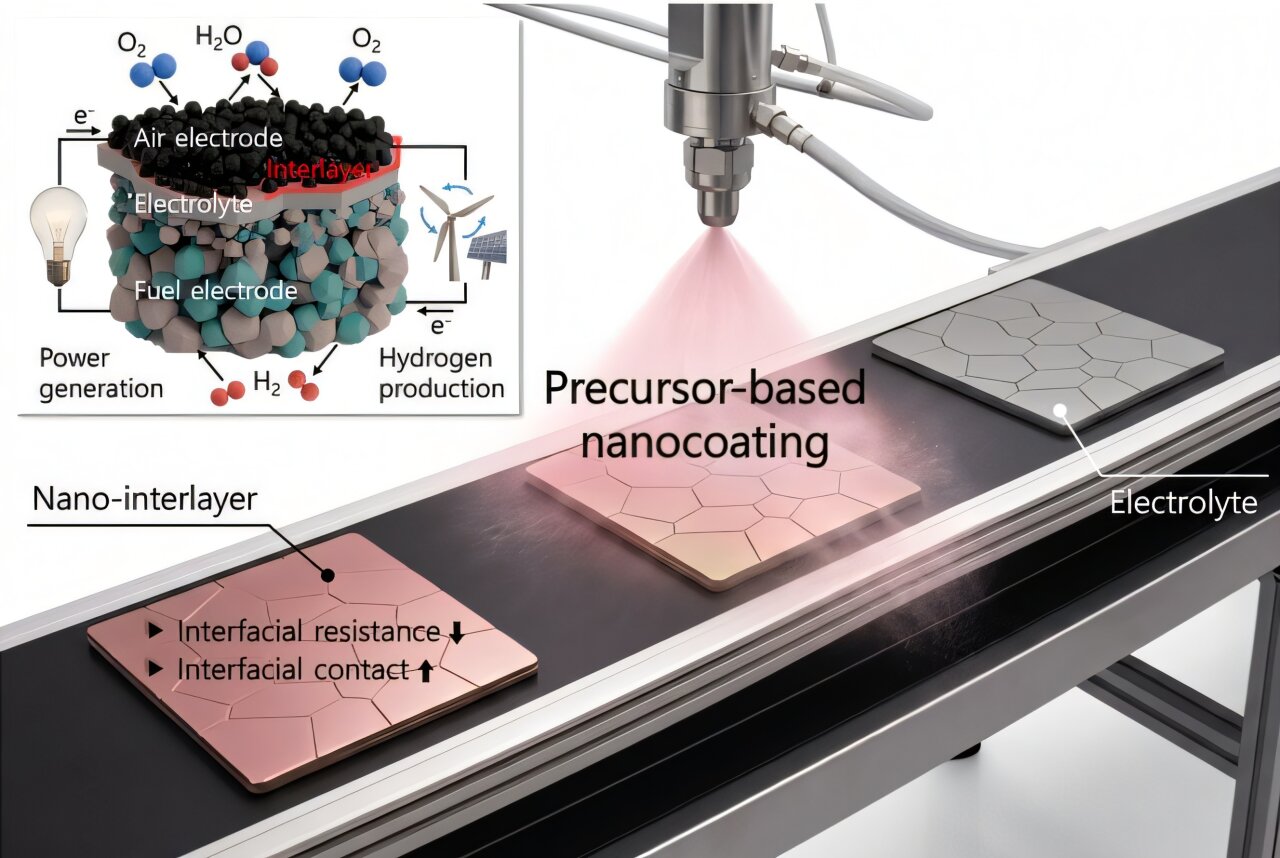 Nanoscale coating boosts hydrogen cell efficiency and durability by ...