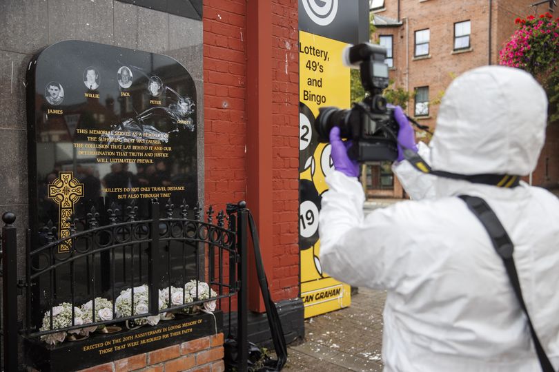 Police investigate sectarian-motivated vandalism of memorial to victims ...