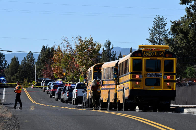 Foto de Joe Kline/AP: Tiroteo en una escuela de Oregón