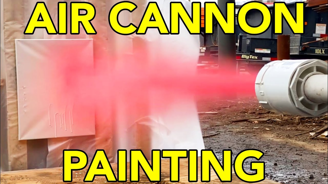 I painted with a waterjet. Here’s what happened! 🎨